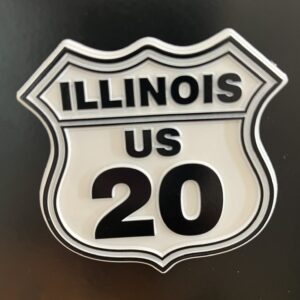 Magnet, U.S. Route 20 Sign