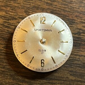 Magnet, Elgin National Watch Co, Authentic watch dial