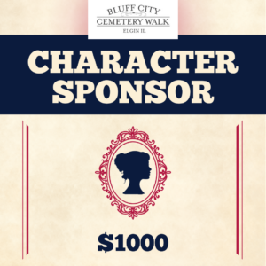 2026 Cemetery Walk $1000 Character Sponsor