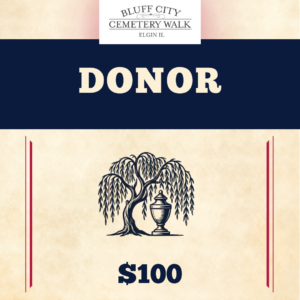 2026 Cemetery Walk $100 Donor