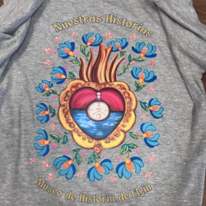 Nuestras Historias Light Gray Tshirt